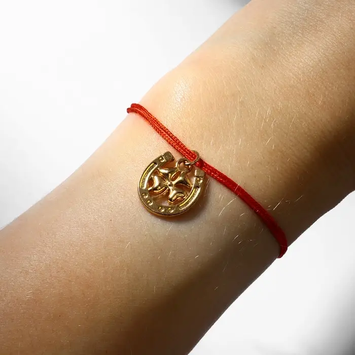 Браслет-оберег &laquo;Став. Подкова денежный магнит&raquo;, 8 см, цвет золото