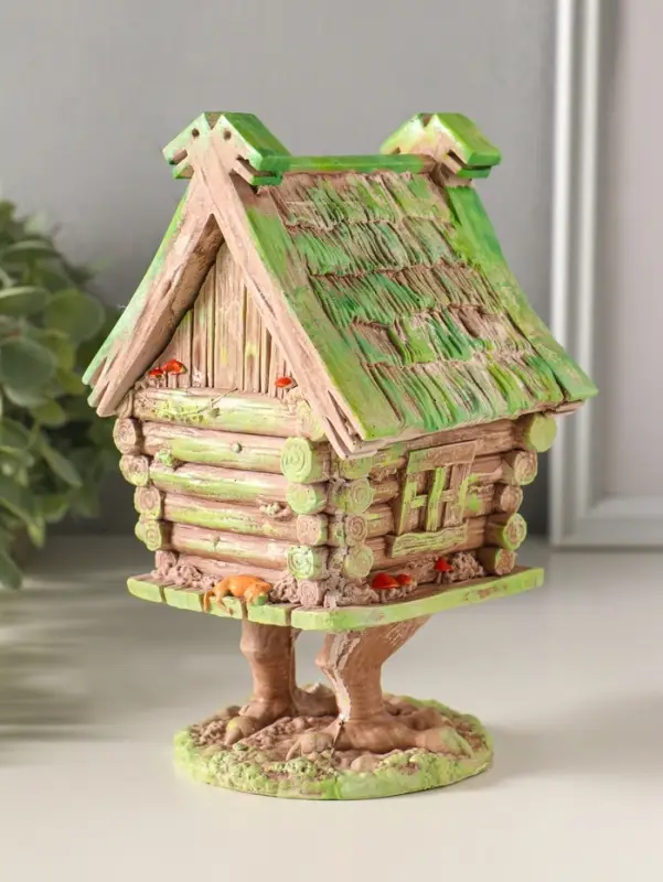Шкатулка "Избушка на курьих ножках"  18х10х10 см