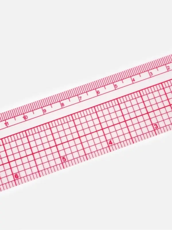 Линейка для кроя и шитья, премиум, 21.5&times;21.5 см, s=1.5 мм