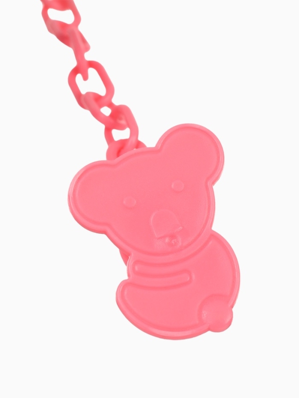 Пустышка классическая, с держателем, +0мес., цвет розовый Пустышка классическая, с держателем, +0мес., цвет розовый