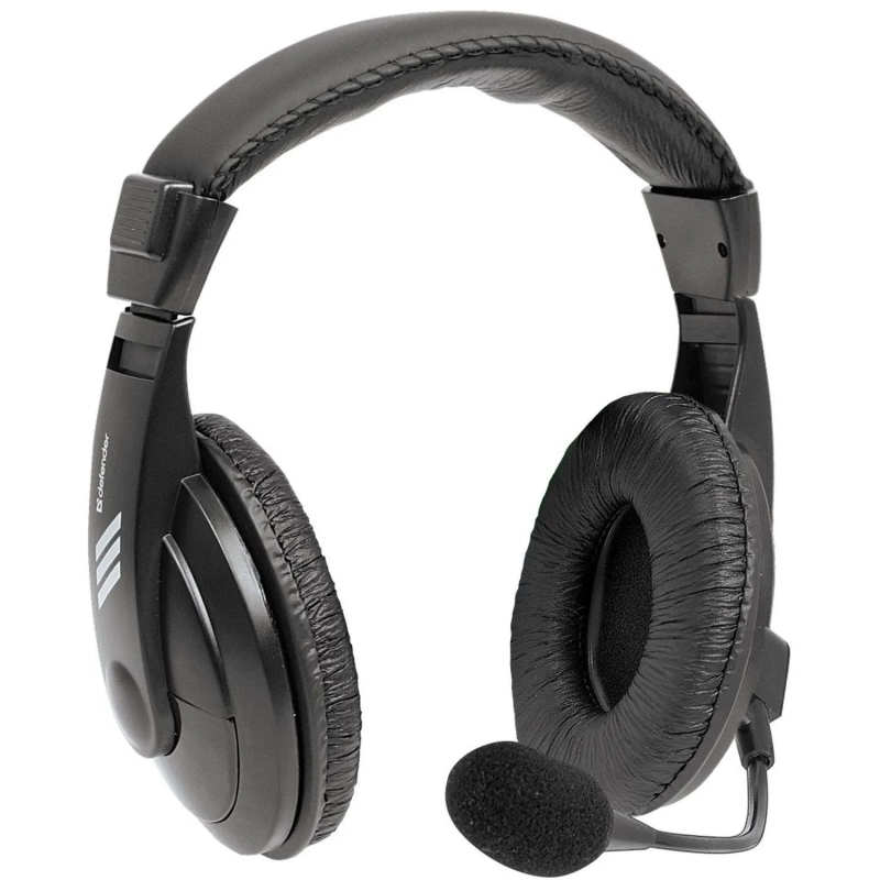 Гарнитура Defender Gryphon 750U USB, черный, 1.8м кабель