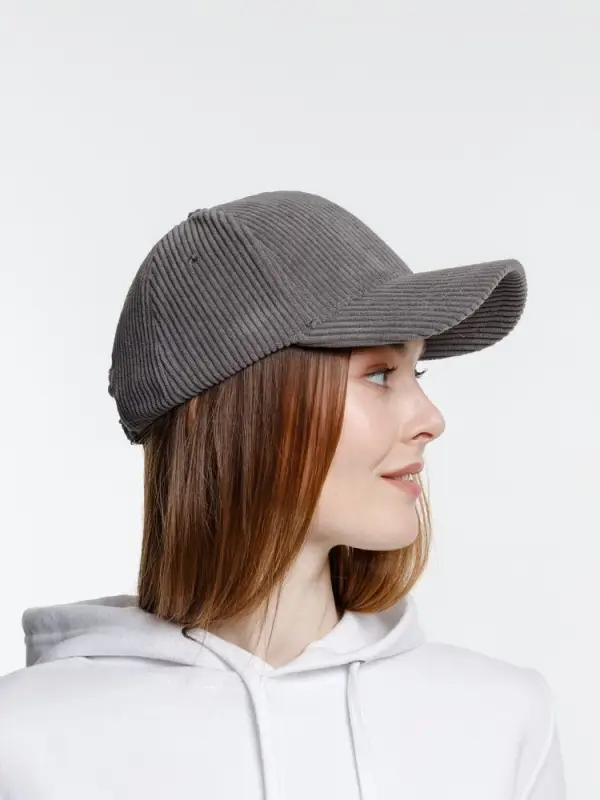 Бейсболка Soft Core, серая