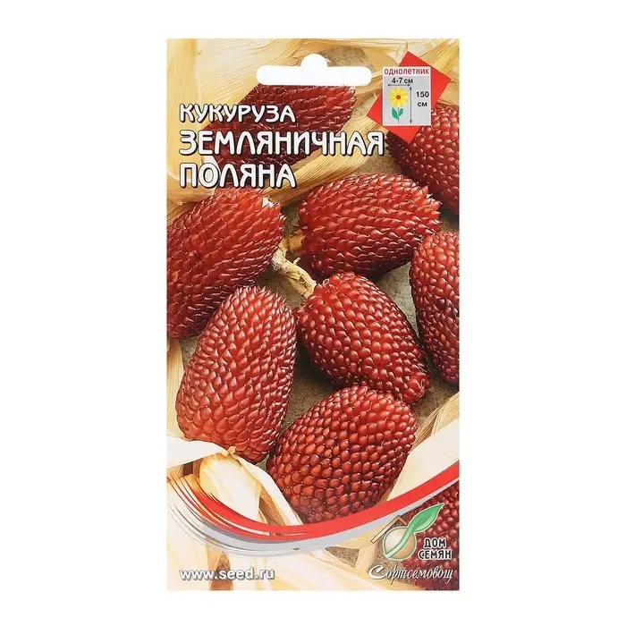 Семена Кукуруза  Семена Кукуруза "Земляничная Поляна",  декоративная, 14 шт