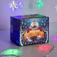 Гирлянда &laquo;Нить&raquo; 5 м с насадками &laquo;Звёзды&raquo;, IP20, прозрачная нить, 20 LED, свечение мульти (RG/RB), мигание, 220 В