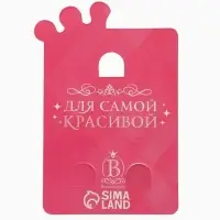 Серьги клипсы детские &laquo;Выбражулька. Единорог с кристальным сердцем&raquo;, цветные