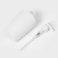 Набор для ванной комнаты Aqua, 4 предмета, пластик, белый