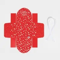 Коробка новогодняя складная «С Новым годом», 16 х 16 х 6 см, Новый год