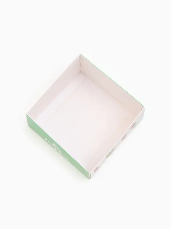Коробка самосборная &laquo;Кактусы&raquo;, размер 11&times;11&times;7 см, плотность 250 г/м&sup2;