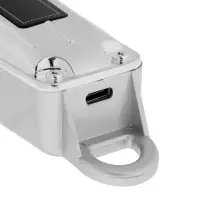 Машинка для стрижки LTRI-22, 2.5 Вт, 4 насадки, 1.5/3/4.5/6 мм, USB, серебристая