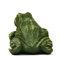 Садовая фигура из полистоуна &laquo;Лягушка&raquo;, 18&times;15&times;23 см