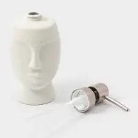 Дозатор для жидкого мыла SAVANNA &laquo;Вуду&raquo;, 240 мл, цвет белый