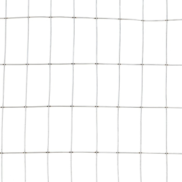 Сетка оцинкованная, сварная, 10 &times; 0,5 м, ячейка 12,5 &times; 25 мм, d = 0,7 мм, Greengo