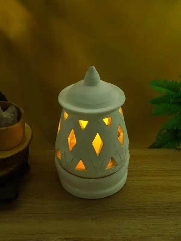 Подсвечник терракота &laquo;Фонарь&raquo;, 16&times;16&times;28 см