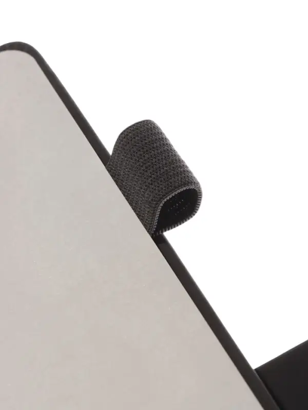 Ежедневник недатированный формат А5, с хлястиком, 80л, линия, пвх, Черный Ежедневник недатированный формат А5, с хлястиком, 80л, линия, пвх, Черный