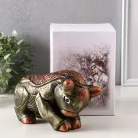 Копилка "Бык" 12х18,5х9,5 см, золото Копилка "Бык" 12х18,5х9,5 см, золото