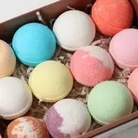 Бомбочки для ванны Bath bomb, 12 шт.&times; 40 г, BEAUTY FOX