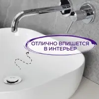 Донный клапан ZEIN engr B1, маленькая кнопка, нержавеющая сталь, хром