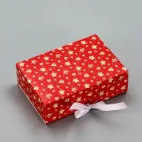Складная коробка подарочная «Уютное рождество», 16 × 11,5 × 5 см