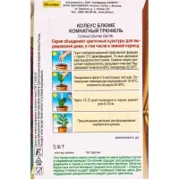 Семена цветов Колеус Комнатный трюфель Мн Зимний сад, Ц/П,5 шт. Семена цветов Колеус Комнатный трюфель Мн Зимний сад, Ц/П,5 шт.