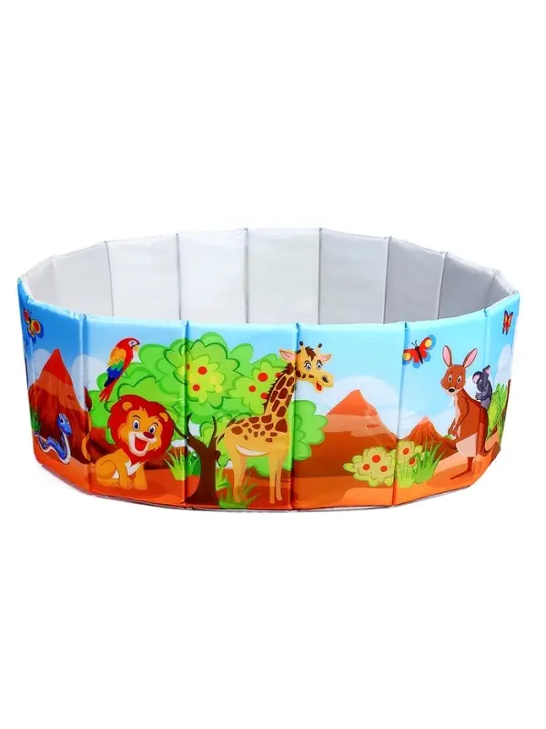 Сухой бассейн  Сухой бассейн "Сафари", складной, без шариков ДМФ-МК-02.61.02