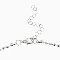 Кулон детский &laquo;Выбражулька. Мишка&raquo;, 40 см, коричневый в серебре