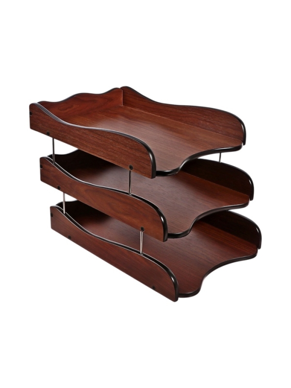 Органайзер 3 секции, для бумаг, 40*24*25 см