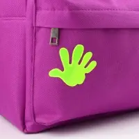Светоотражающие наклейки «Ручка», 5,3 × 5,3 см, 4 шт на листе, цвет МИКС
