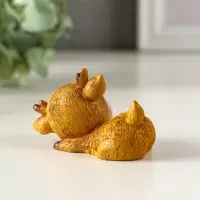 Сувенир полистоун "Милый спящий оленёнок" МИКС 7,2х3,3х3,8 см