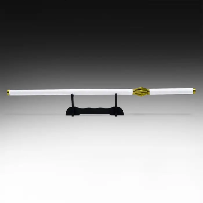 Макет оружия &laquo;Сувенирная катана на подставке. Пачи&raquo;, 100 см, белая с золотом