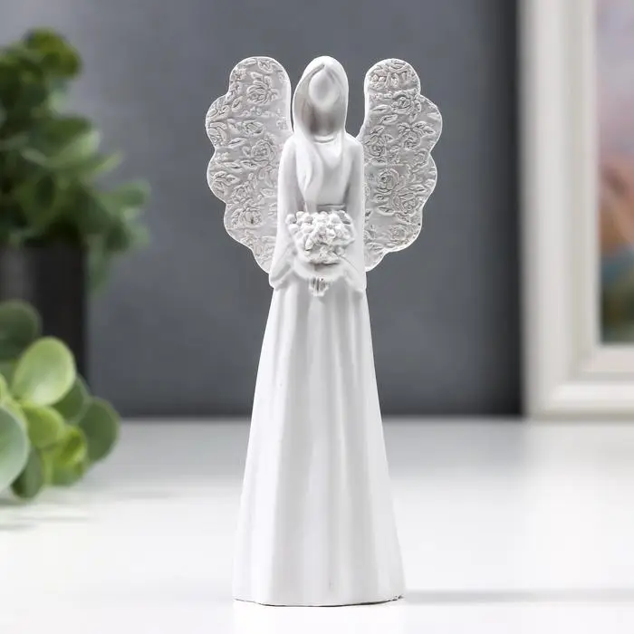 Сувенир полистоун Сувенир полистоун "Белоснежный ангел безликий" МИКС 11х5х3 см