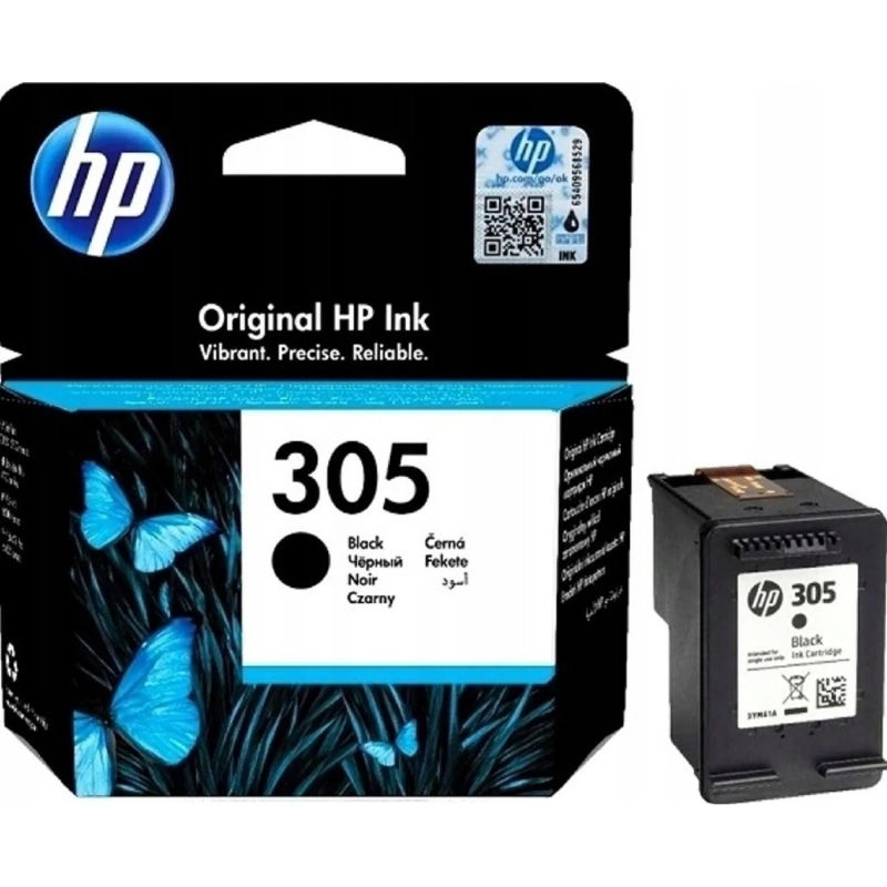 Картридж струйный HP 305 3YM61AE чер. для DJ 2320/2710/2720