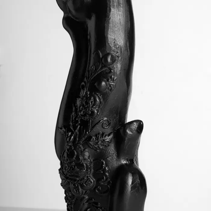 Копилка для денег &laquo;Кошка&raquo;, чёрная, 49 см