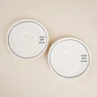 Чайный сервиз SL Home &laquo;Милый дом&raquo;, 4 предмета: 2 чашки 275 мл, 2 блюдца d=15.5 см, фарфор, белый