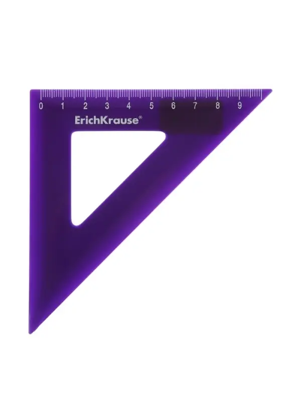 Треугольник 45*, 9 см, ErichKrause Reef, МИКС