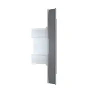 BRITE Рамка 2 поста IP44 РУ-2-БрА-44 алюминий