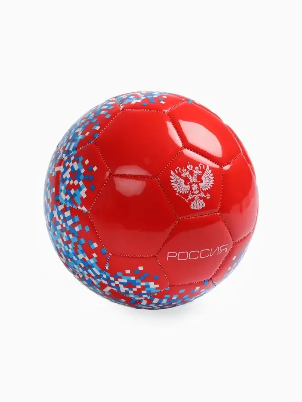 Футбольный мяч MINSA &laquo;РОССИЯ&raquo;, машинная сшивка, 32 панели, р. 5, TPU
