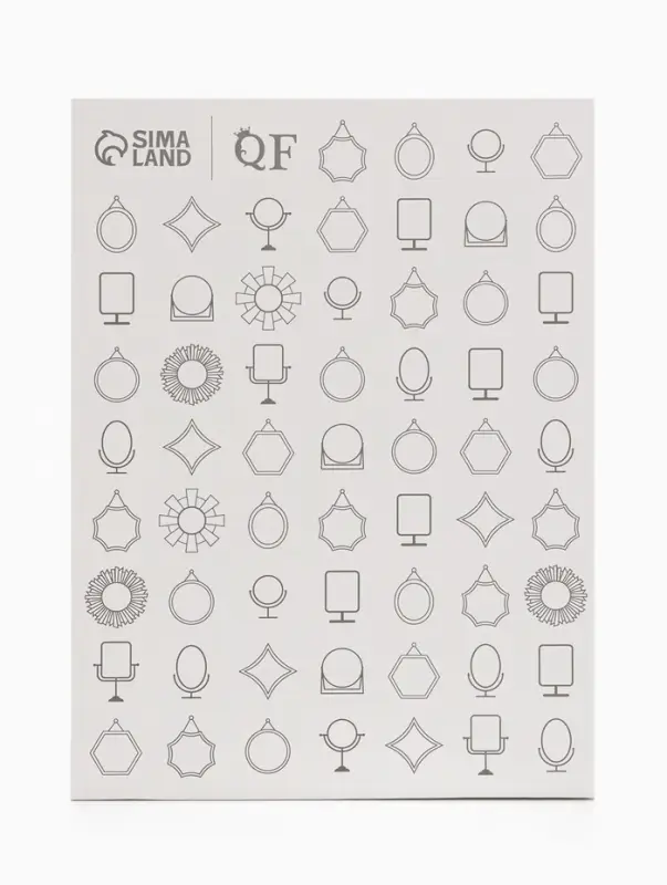 Зеркало настольное, с увеличением, круглое, двустороннее, настенное, 14.5&times;22 см, (d=12 см), цвет янтарный