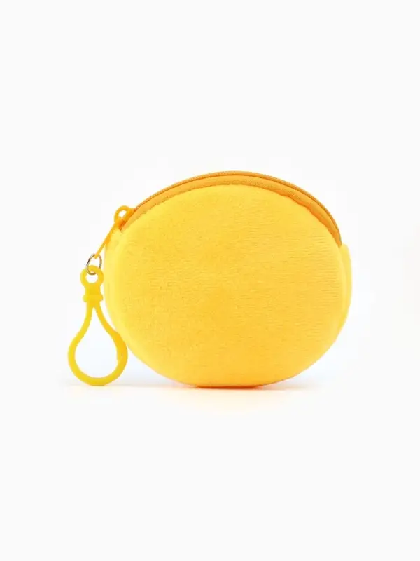 Кошелек детский плюшевый &laquo;Три кота&raquo; 9&times;9&times;1