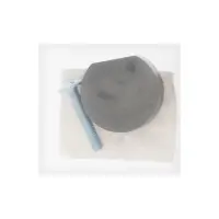 Ручка-кнопка CAPPIO RK147, d=26 мм, цвет графит, 8 шт.
