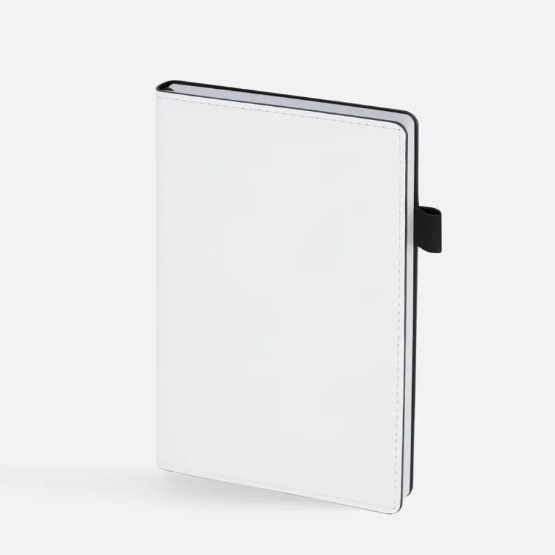 Ежедневник White Shall, недатированный, бело-черный Ежедневник White Shall, недатированный, бело-черный