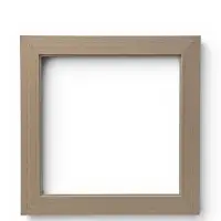 Рама для картин и зеркал Elegance de Lumi, 40&times;40 см, пластик, белая с золотом