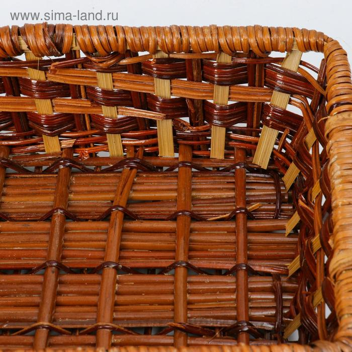 Плошка плетеная, 25х18х7, папоротник Плошка плетеная, 25х18х7, папоротник