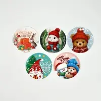 Набор мини-открыток новогодних «С Новым годом!», 30 штук, 7 x 7 см Набор мини-открыток новогодних «С Новым годом!», 30 штук, 7 x 7 см