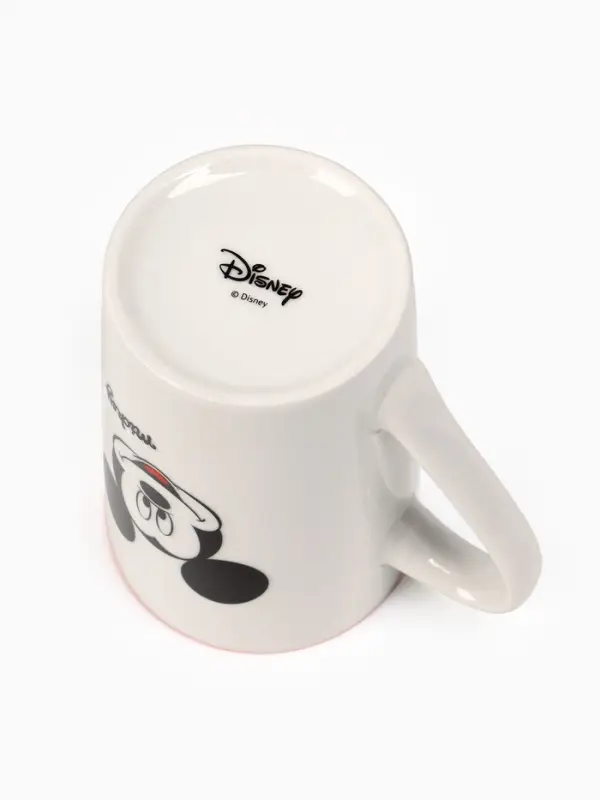 Кружка керамическая новогодняя, 385 мл, Микки Маус Кружка керамическая новогодняя, 385 мл, Микки Маус