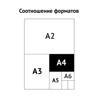 Набор папок для бумаги с завязками Calligrata, 220 г/м&sup2;, картон немелованный, до 200 листов, 10 штук