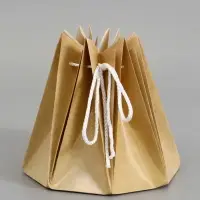 Аквабокс для цветов, 20&times;20 см, крафт