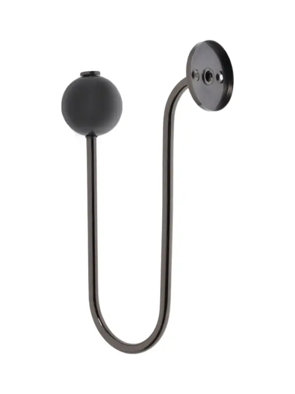 Крючок - держатель для штор CAPPIO KS056, черный никель, 2 шт.