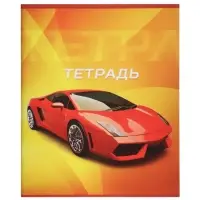 Комплект тетрадей, 48 листов в клетку, Calligrata &laquo;Авто&raquo;, серые листы, 5 штук