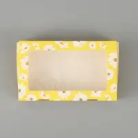 Коробка подарочная с окном &laquo;Только тебе&raquo;, 20&times;12&times;4 см, самосборная