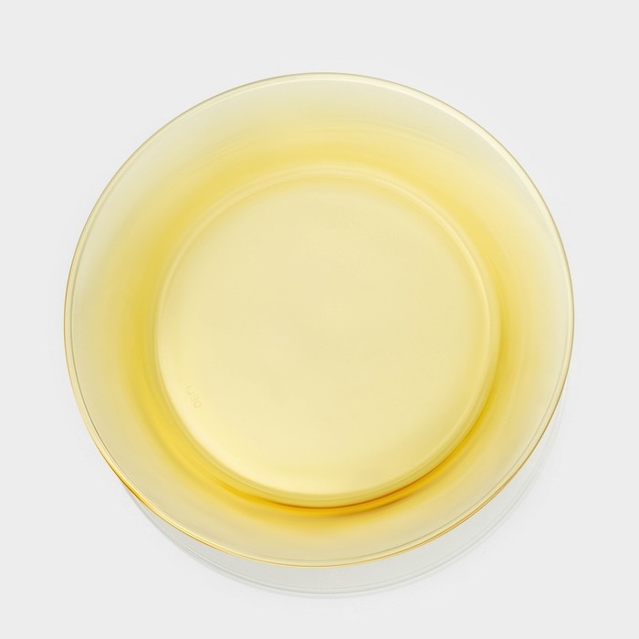Сервиз столовый «Дымка», 6 предметов: 2 бульонницы 450 мл, 2 тарелки 500 мл, 2 тарелки d=23см, цвет жёлтый Сервиз столовый «Дымка», 6 предметов: 2 бульонницы 450 мл, 2 тарелки 500 мл, 2 тарелки d=23см, цвет жёлтый